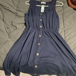 navy dress